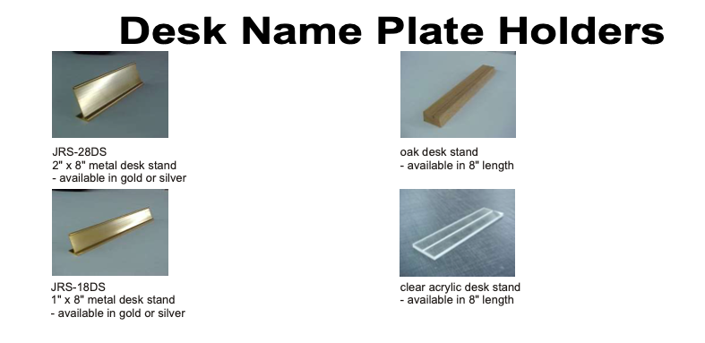 Engraved Nameplates